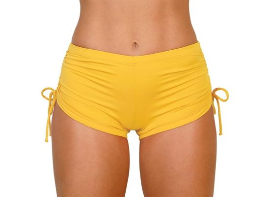 Short Praia Feminino Laço Ajustável Biquíni Bionda Natação Fitness e Academia