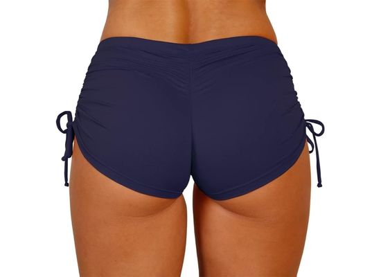 Short Praia Feminino Laço Ajustável Biquíni Bionda Natação Fitness e Academia