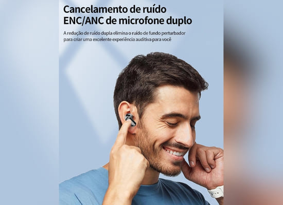 Fones de Ouvido Esportivos IPX5 À Prova D'Água