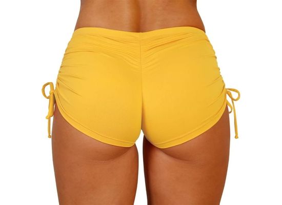 Short Praia Feminino Laço Ajustável Biquíni Bionda Natação Fitness e Academia