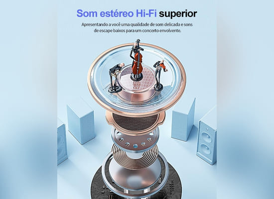 Fones de Ouvido Esportivos IPX5 À Prova D'Água