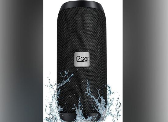 I2GO, Caixa De Som Bluetooth Essential Sound Go, 10W RMS, Resistente à Água, Preto