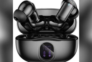 Fones de Ouvido Esportivos IPX5 À Prova D'Água