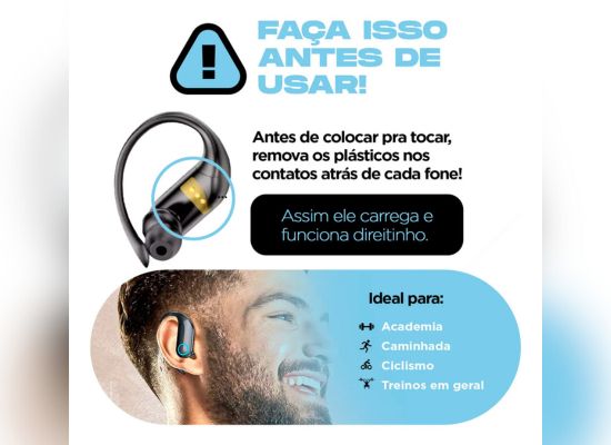 Fone De Ouvido Bluetooth Sem Fio Tws Esportivo Compatível Com iPhone Samsung Xiaomi Lenovo Motorola Xt80 Lp75 Celular Android Ios Academia Caminhada Tipo Gancho Casenn _ MercadoLivre